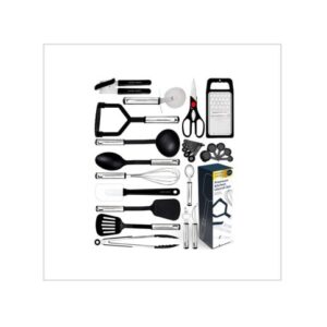 Home Hero 25-pcs Kitchen Utensils Set - Nylon & Stainless Steel Cooking Set