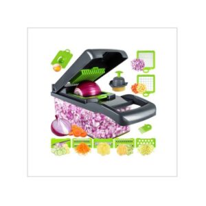 Vegetable Chopper. Multifunctional Food Chopper 12 In 1 Food Chopper